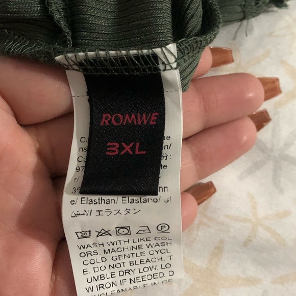 Plus size lace trim cami top never worn - Picture 7 of 10